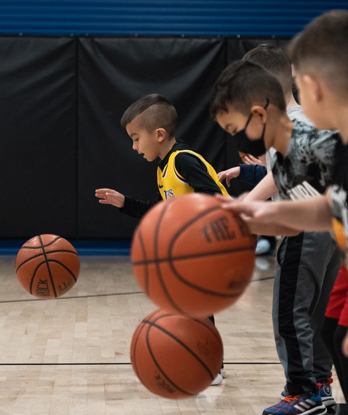 Youth basketball training near Dixie in Mississauga